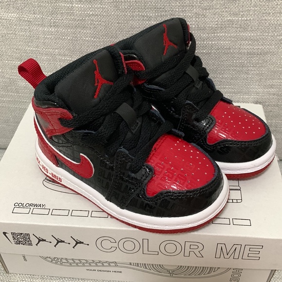 BNIB Jordan 1 MID SS (TD) - Picture 2 of 5